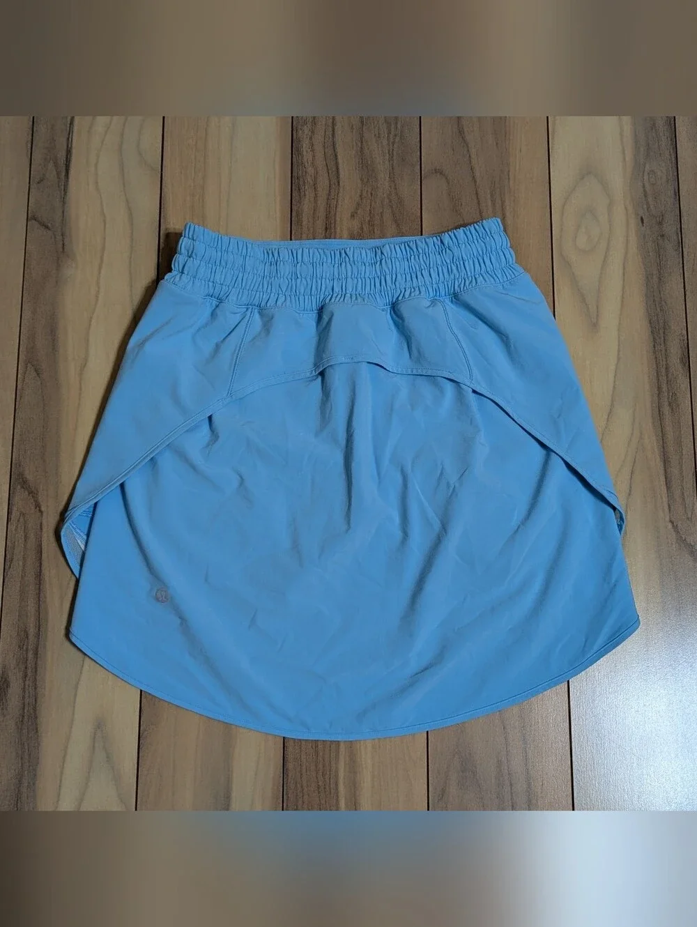EUC! Lululemon Hotty Hot High Rise Skirt In Light Blue Size 4